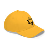 Star Of David Black Embroided Hat - eDirect Dreams