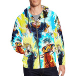 Goku & Vegeta Super Saiyan Full Zip Hoodie