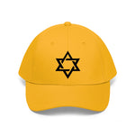 Star Of David Black Embroided Hat - eDirect Dreams