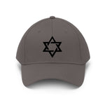 Star Of David Black Embroided Hat - eDirect Dreams