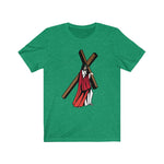 Jesus Carrying the Cross Unisex T-Shirt - eDirect Dreams
