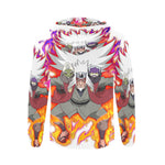 Men's All Over Print Full Zip Hoodie (Model H14)