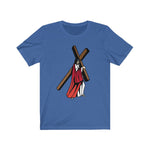 Jesus Carrying the Cross Unisex T-Shirt - eDirect Dreams