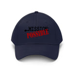 Mission Possible Embroided Hat - eDirect Dreams