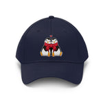 You Make Me Happy Penguins Embroided Hat - eDirect Dreams