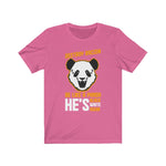 Be like a Panda & Destroy Racism Unisex T-Shirt - eDirect Dreams