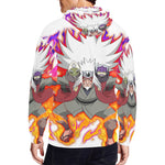Men's All Over Print Full Zip Hoodie (Model H14)