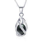 Classic Design 100% Natural Freshwater Pearl Silver Necklace - eDirect Dreams
