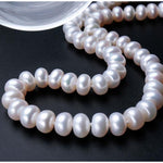 Classic AAA Top Quality Natural Freshwater Large Pearl Strand Necklace - eDirect Dreams