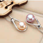 Elegant AAA High Quality Freshwater Pearl Necklace and Earrings Set - eDirect Dreams