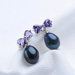 Romantic High Luster Natural Freshwater Pearl Drop Earrings - eDirect Dreams