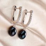 Top Selling Natural Pearl Sterling Silver Earrings - eDirect Dreams