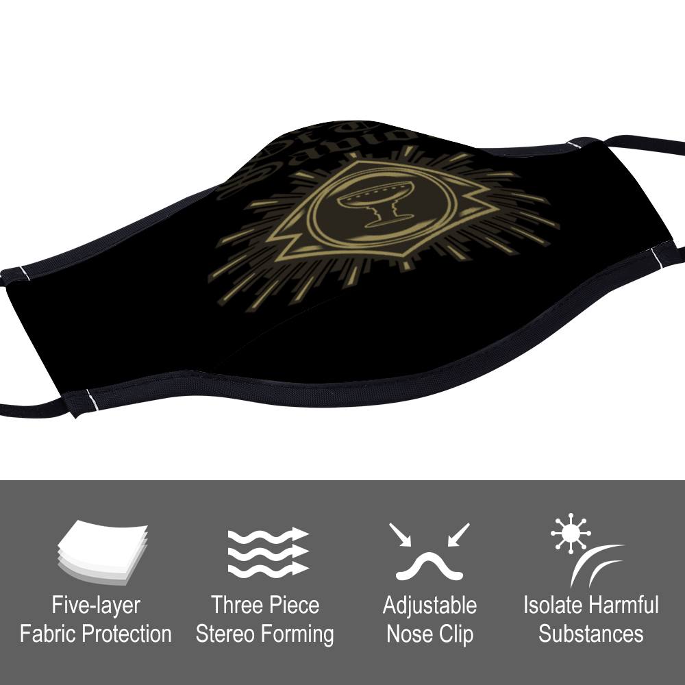 The Sacrifice Of The Savior Face Mask (with Two Filters) - eDirect Dreams 