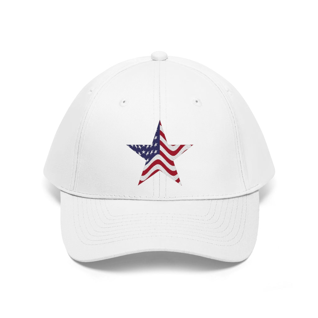 USA Flag Star Embroided Hat - eDirect Dreams 