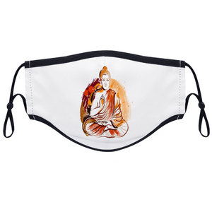 Gautama Buddha Buddhism Face Cover - eDirect Dreams 