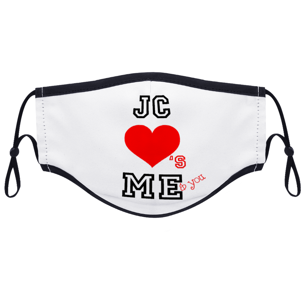 JC Loves Me & You Face Cover - eDirect Dreams 