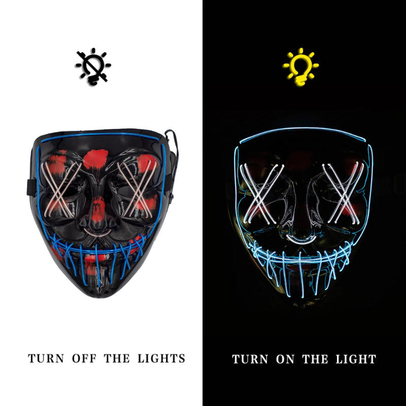 🔥Glow-In-The-Dark🔥 LED Mask - eDirect Dreams 