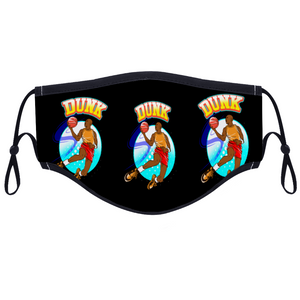 Basketball Lovers Face Mask (with Two Filters) - eDirect Dreams 