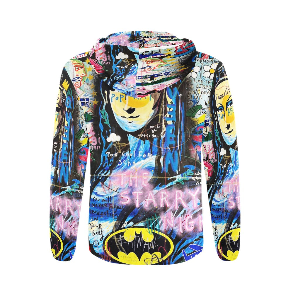 Awesome Famous Art Zip Hoodie