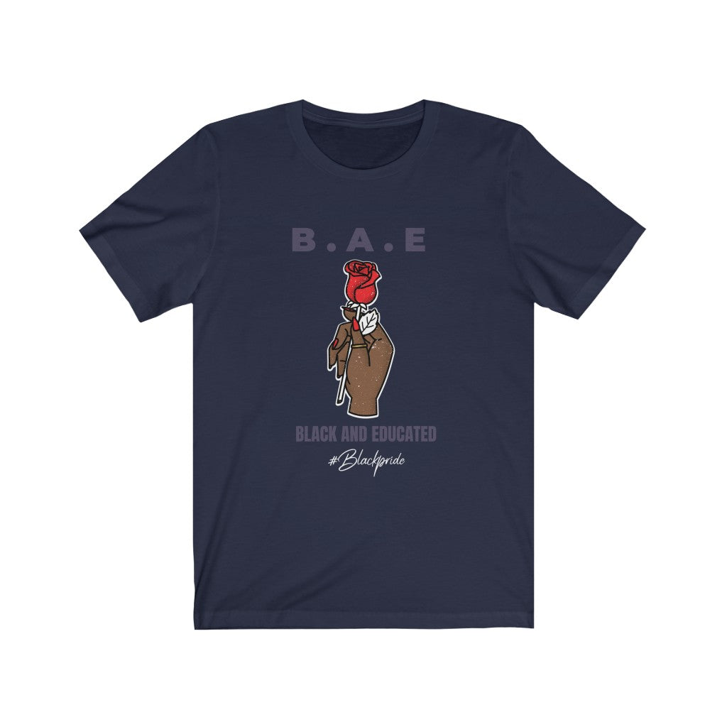 B.A.E Black And Educated Rose T-Shirt - eDirect Dreams 