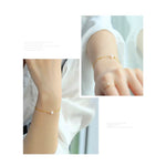 Akoya White Pearl 18k Yellow Gold Bracelet - eDirect Dreams 