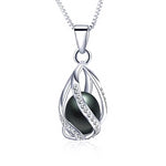 Classic Design 100% Natural Freshwater Pearl Silver Necklace - eDirect Dreams 