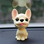 French Bulldog Bobble-Head Puppy Dashboard Ornament - eDirect Dreams 